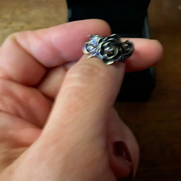 Kay Jewelers Black Rose Ring - Picture 6 of 11